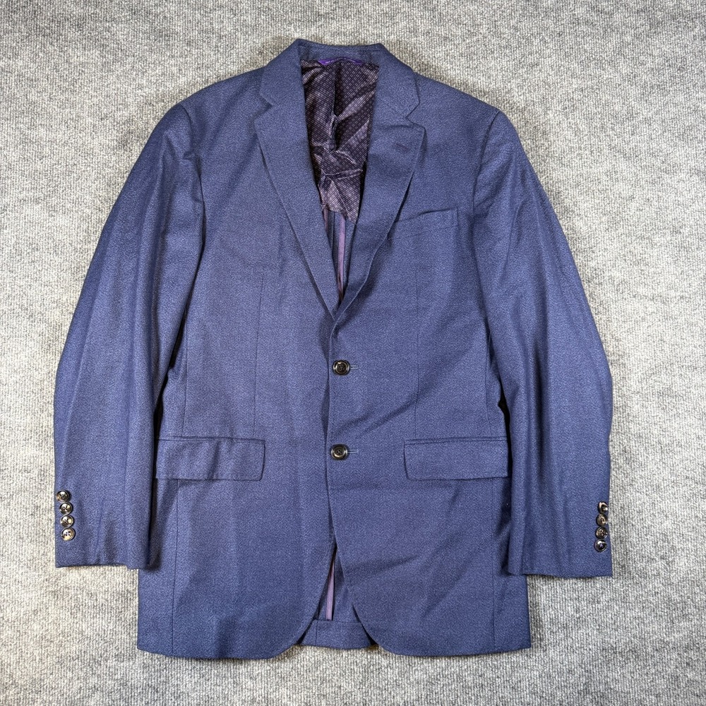 TED BAKER London Endurance Konan SPJ Blazer Jacket Sport Coat 38 R Wool Italian